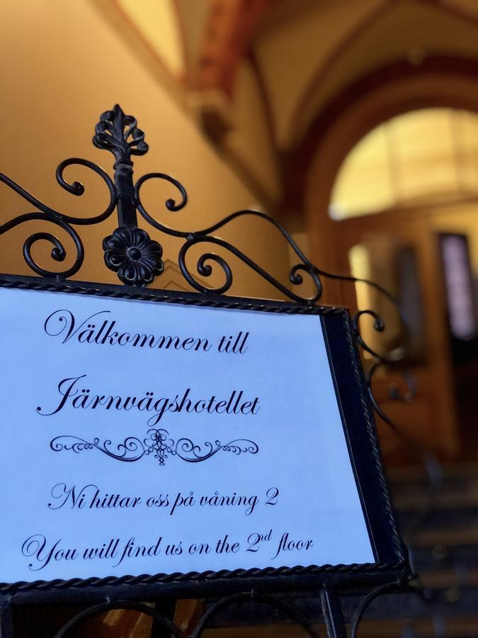 Jaernvaegshotellet Gävle Exteriér fotografie